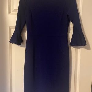 Indigo cotton dress